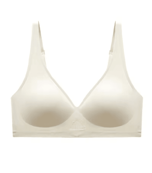 Seamless Push-Up Bra with U-Shape Back and Wireless Support