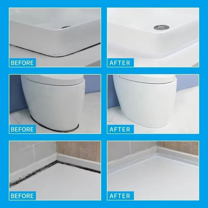 Waterproof Mildew-Proof PVC Sealing Tape – Self-Adhesive Caulk Strip for Kitchen & Bathroom