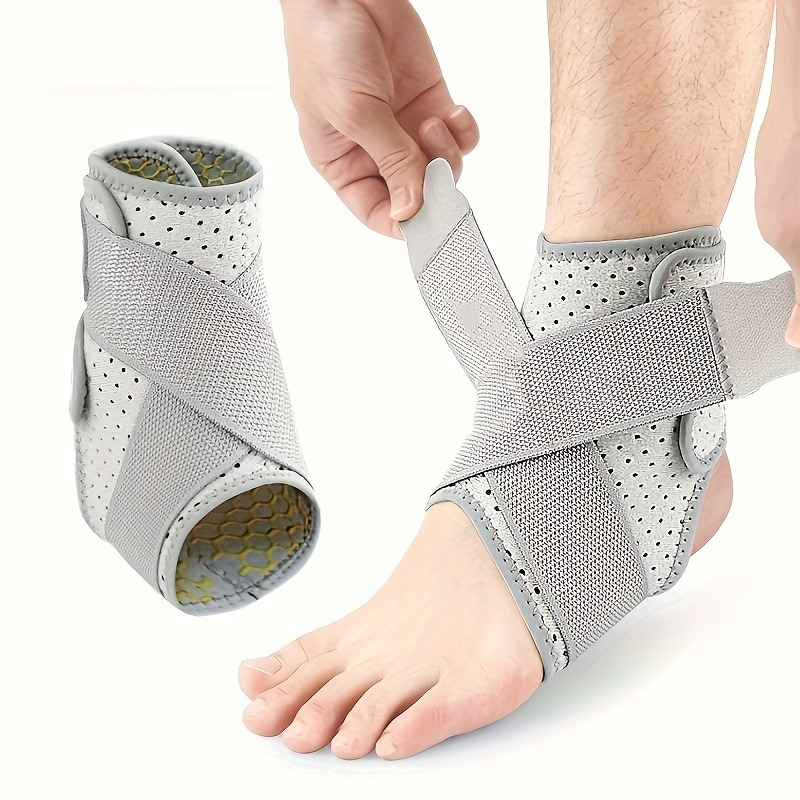 Ankle Brace for Sprained Ankle, Ankle Splint Stabilizer for Injury Recovery, Ankle Support Brace with Side Stabilizers
