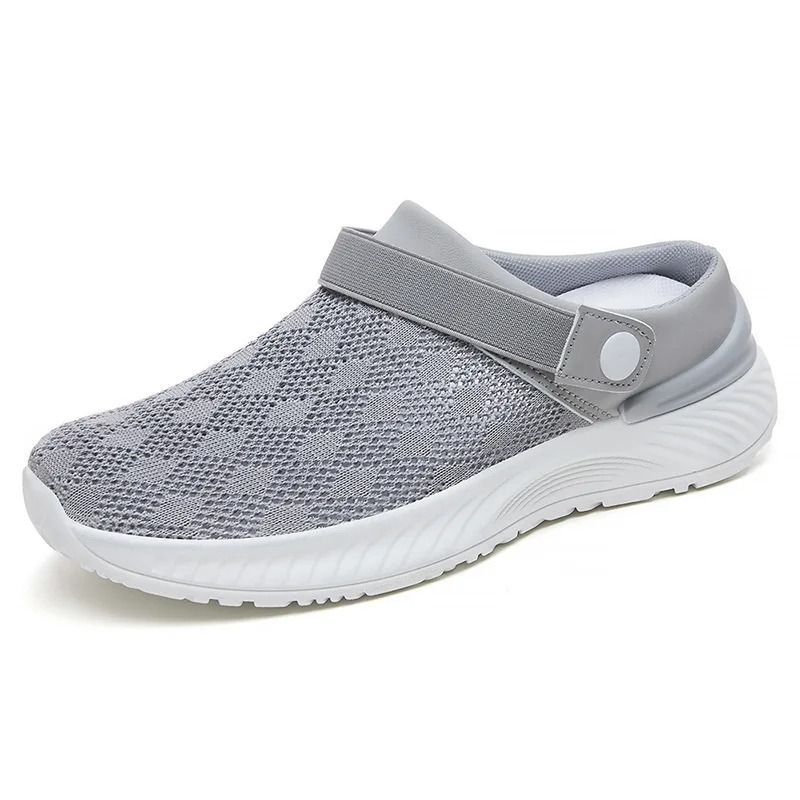 Womens Fashion Breathable Mesh Slip-On Shoes