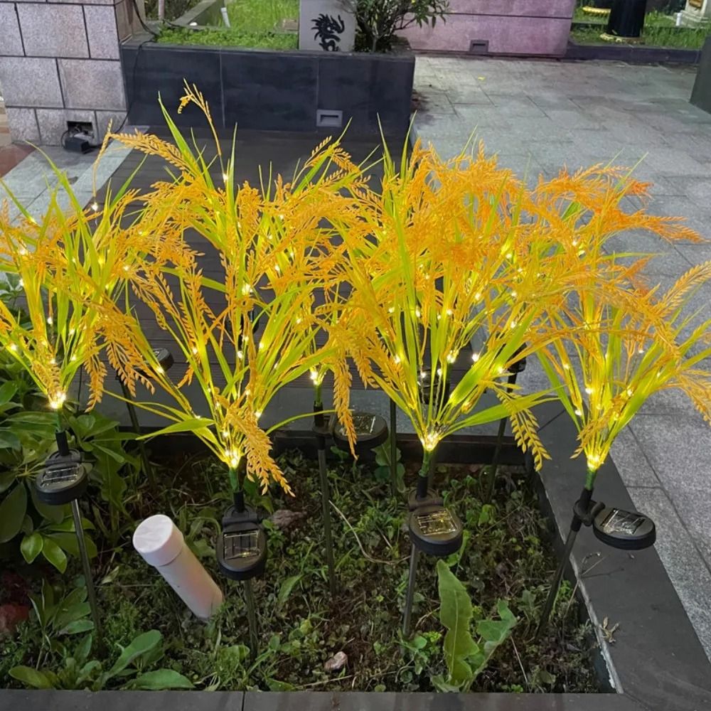 Solar Wheat Ear Ground Lamp