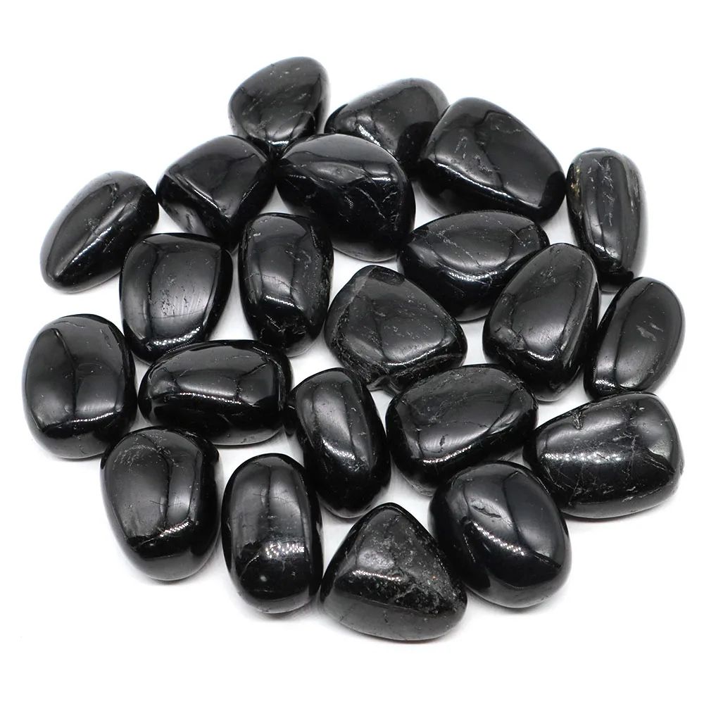 Natural Black Tourmaline Healing Crystal Stone