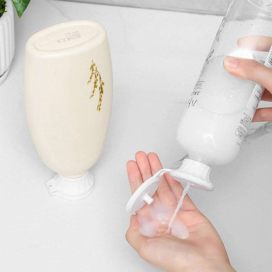 Bottle Emptying Caps & Transfer Connectors Inverted Caps for Flipping Bottles