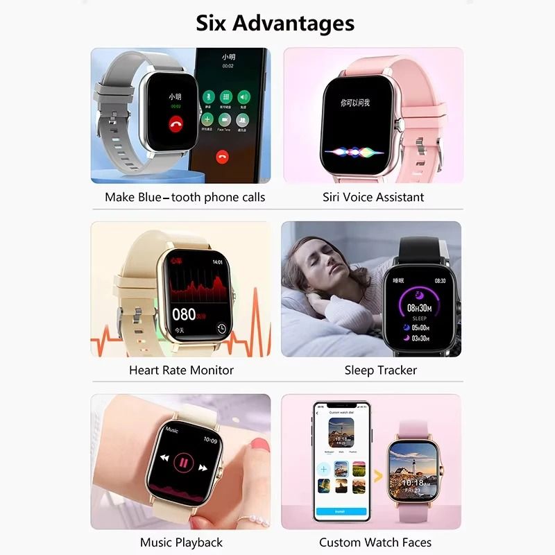 Multi-Functional Bluetooth Smart Watch