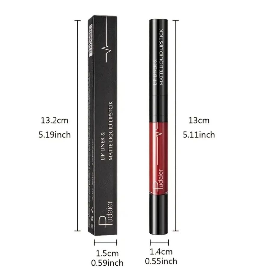 Ultra-Precise Waterproof High Pigment Lip Liner - Smooth, Sweatproof, Long-Lasting Lip Contour Pencil