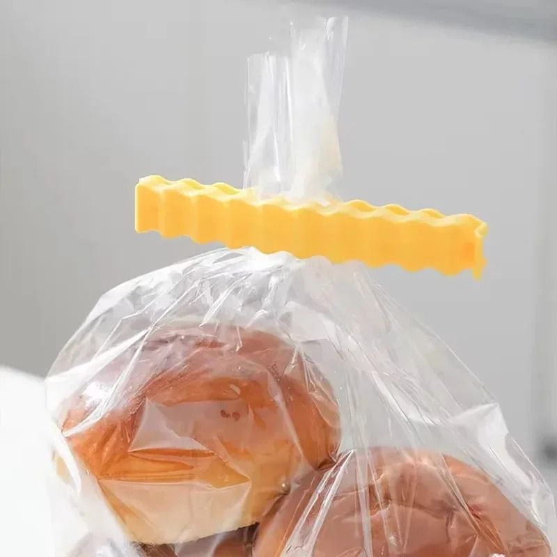 Potato Fry Shaped Magnetic Bag Sealing Clips for Snacks