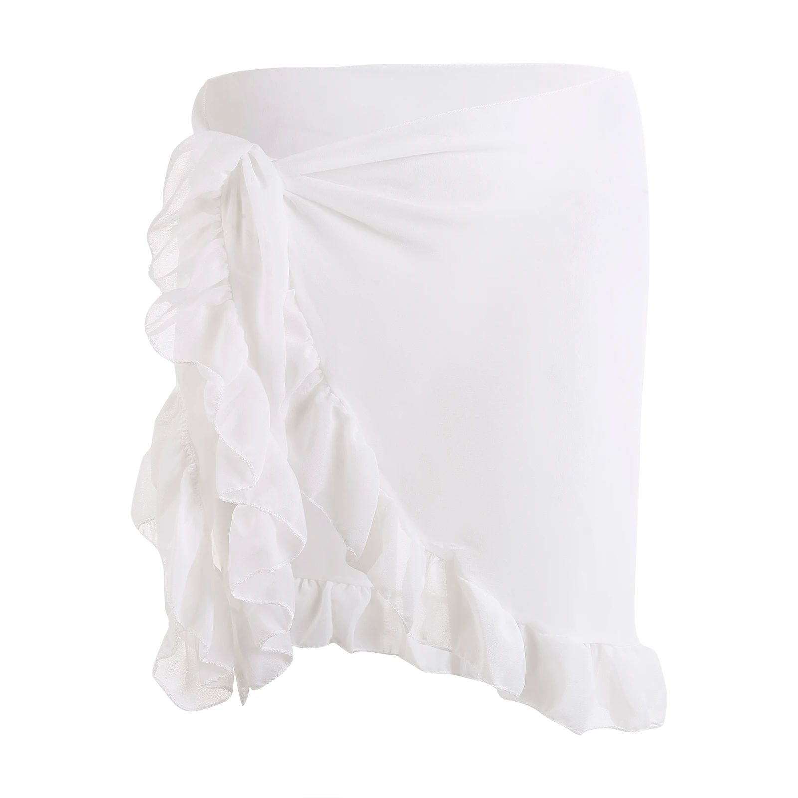 Chiffon Beach Sarong Wrap Skirt