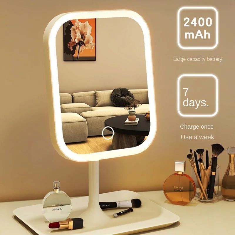 3-Color LED Touch Vanity Makeup Mirror