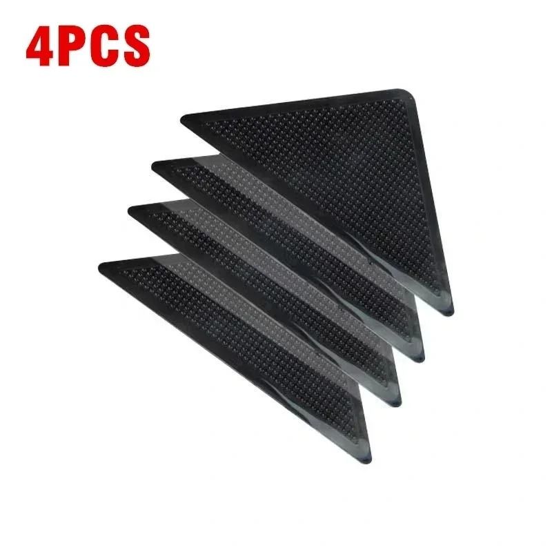 GripLock Reusable Non Slip Rug Grippers 16 Piece Carpet Corner Pads