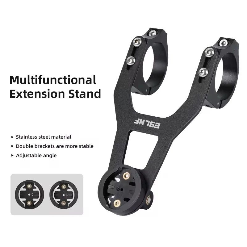 Stainless Steel Universal Bike Computer Mount Holder for Bicycle Accessories