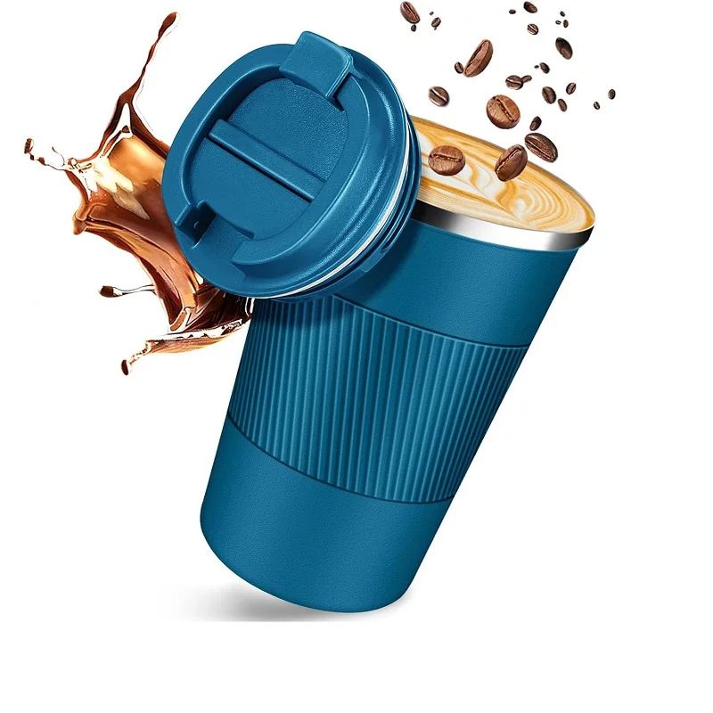 304 Stainless Steel Leakproof Travel Coffee Mug – Double Wall Insulated Thermal Bottle