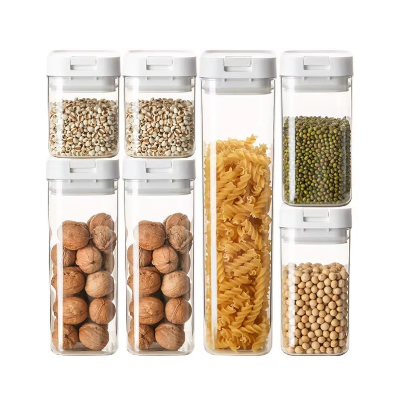 ClearLock Premium Transparent Pasta & Grain Storage Box – Moisture-Proof Kitchen Container