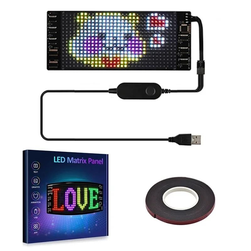 Flexible Smart LED Matrix Pixel Panel