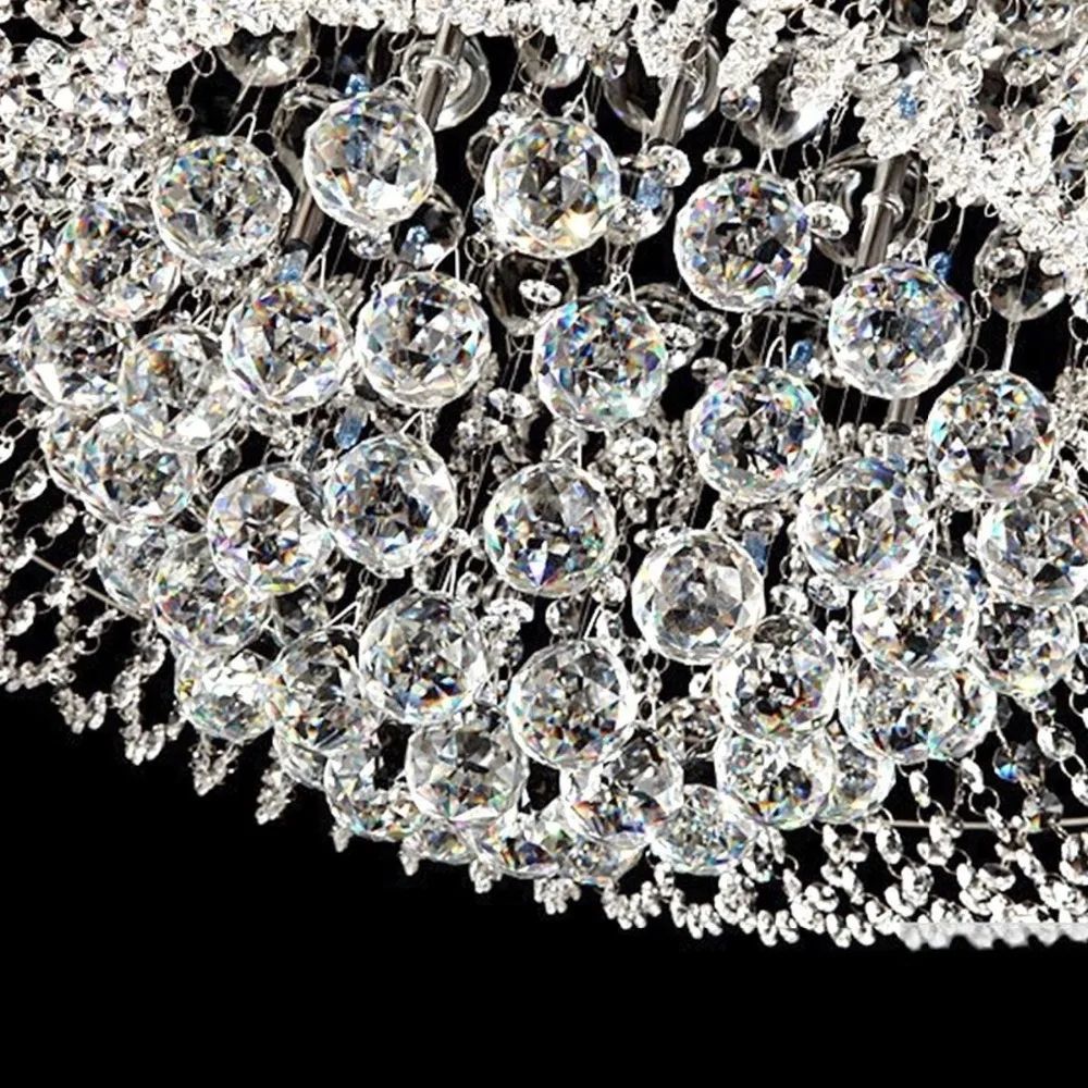 Faceted Crystal Ball Prism Suncatcher Chandelier Pendant