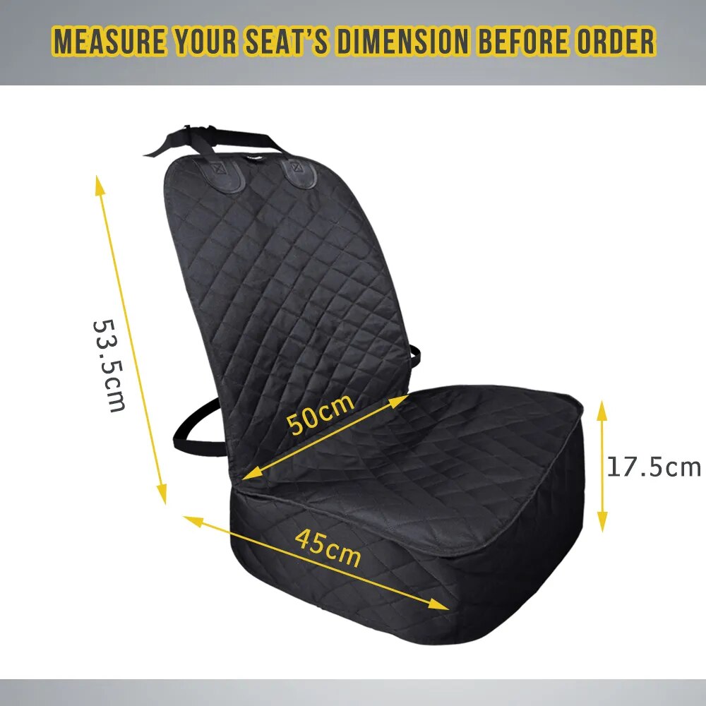 Waterproof Dog Car Seat Cover for Front Seats