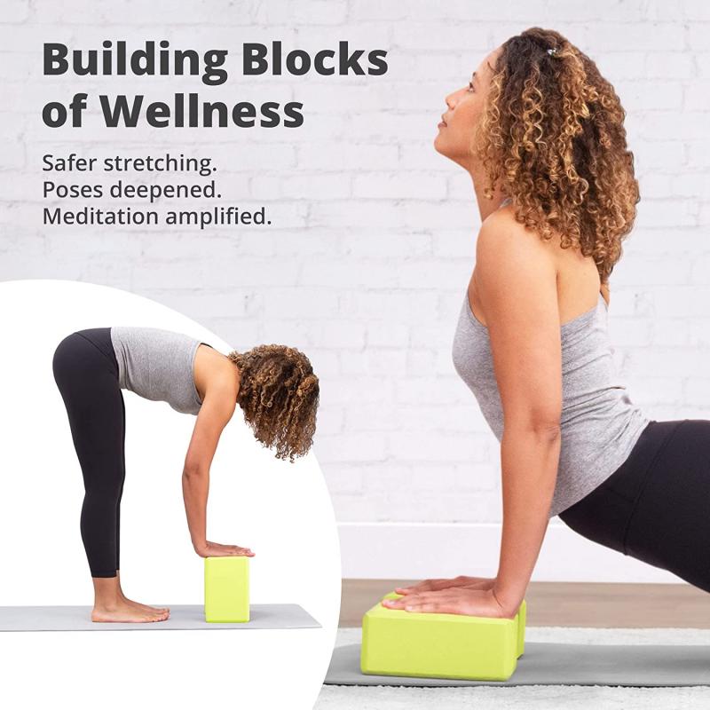 EVA Gym Blocks Foam Brick for Training Exercise Fitness Equipment Dance Yoga Auxiliary Tool Stretching Body Shaping Yoga