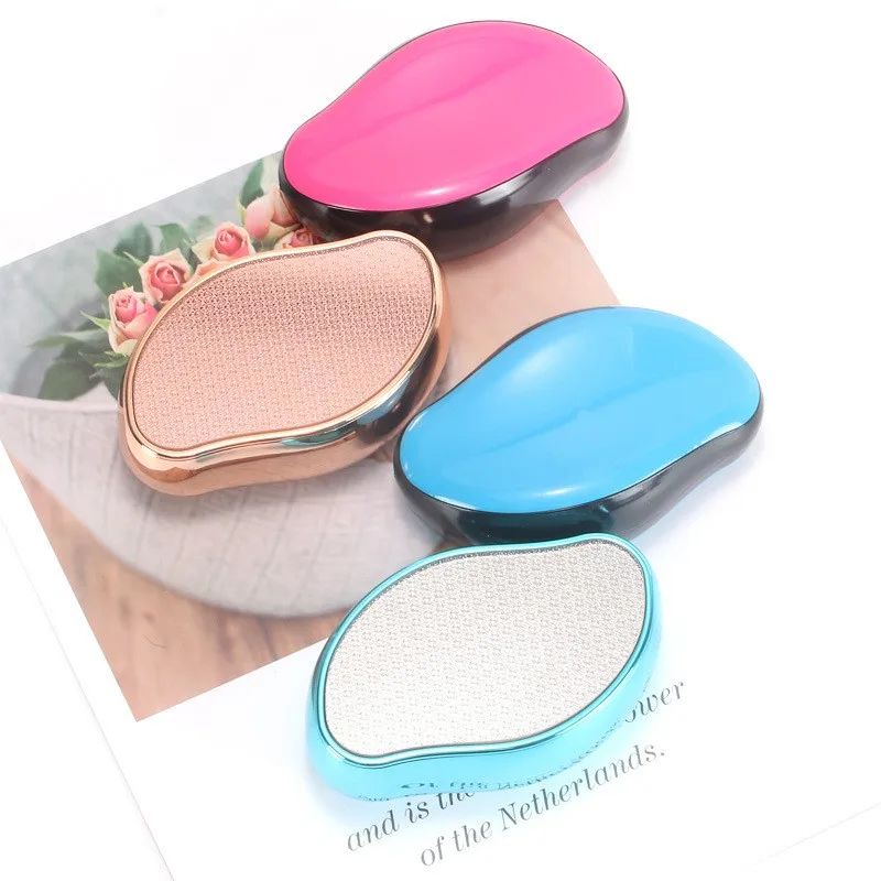 Painless Hair Removal Exfoliator Tool for Smooth Skin, Non-Sensory Hair Eraser, Gentle Home Use Hair Repair Device