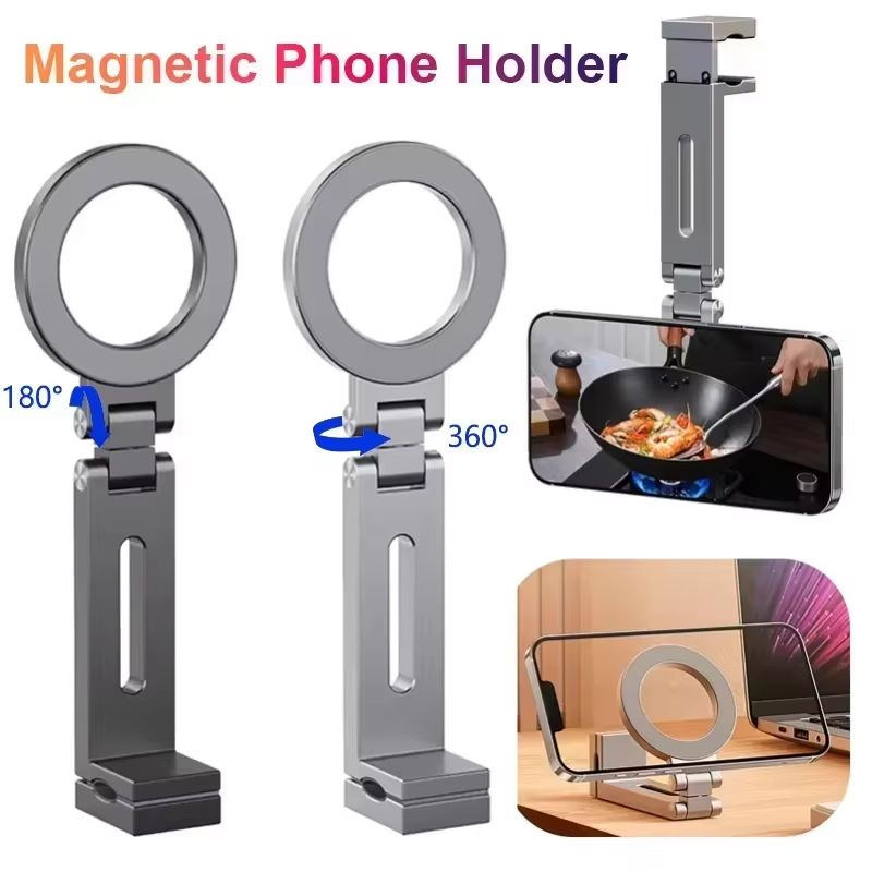 Xiaomi Magnetic Airplane Phone Holder – Hands-Free Travel Essential for iPhone & MagSafe Cases
