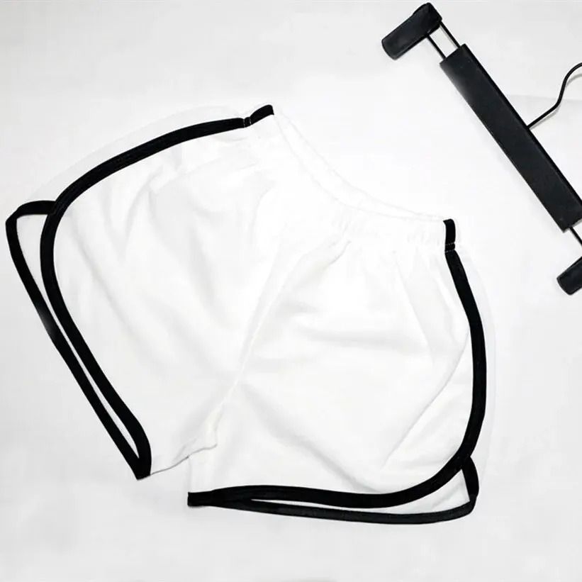 Womens Elastic High Waist Quick Dry Running Shorts