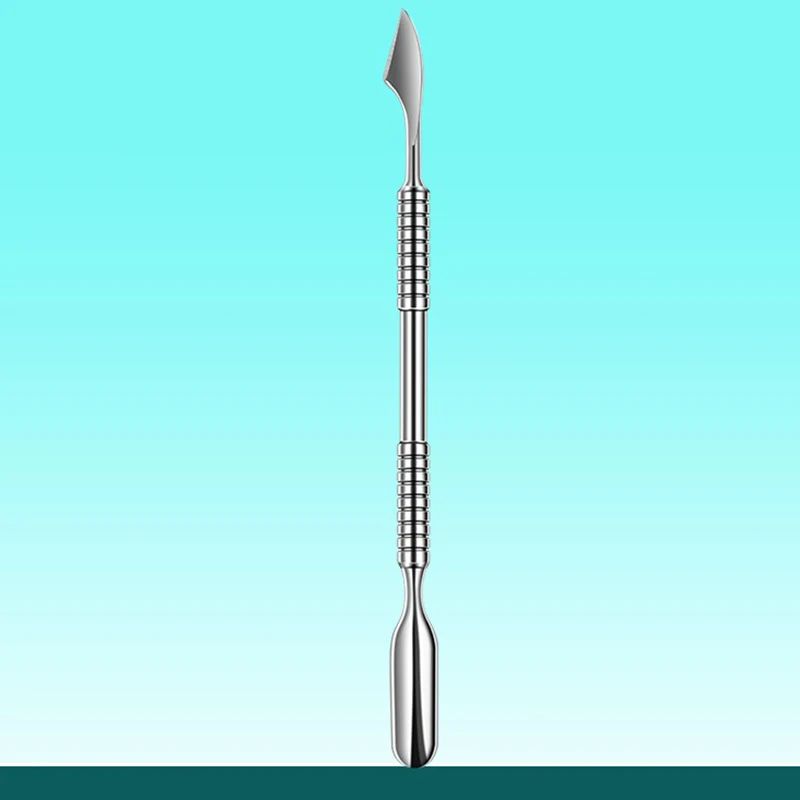 Stainless Steel Cuticle Pusher Double End Manicure Nail Tool