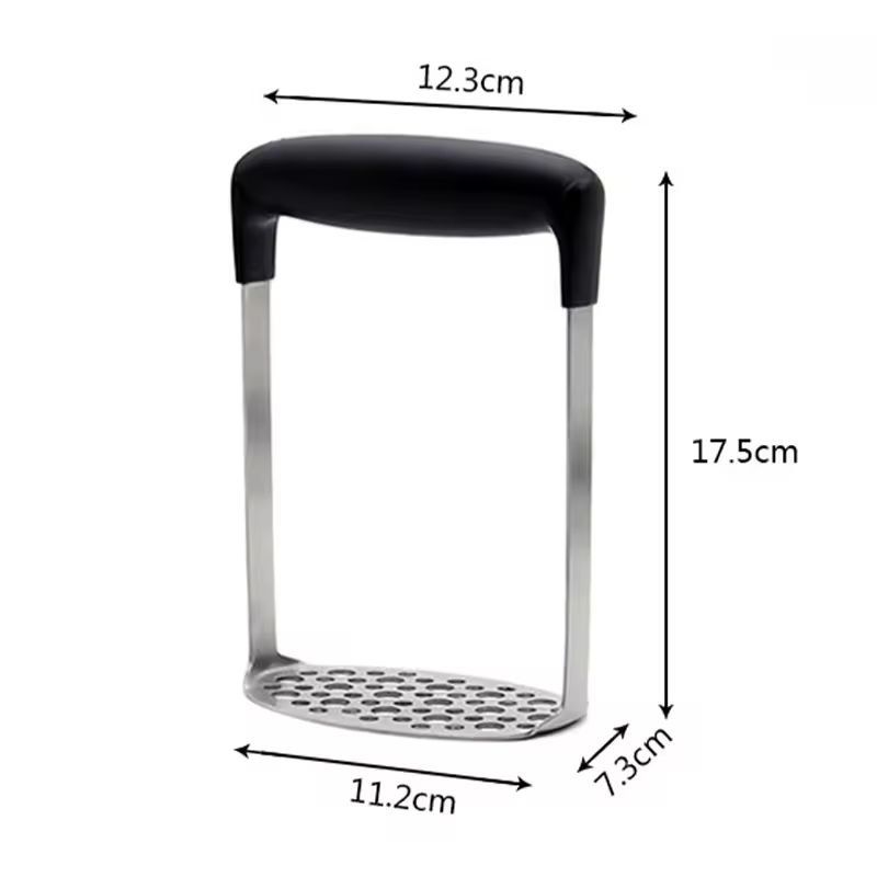 Premium Stainless Steel Potato Ricer & Smooth Masher Press