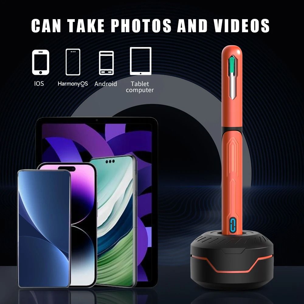 HD Ear Cleaner with Camera Otoscope Ear Cleaning Kit USB C Rechargeable Wax Removal Tool