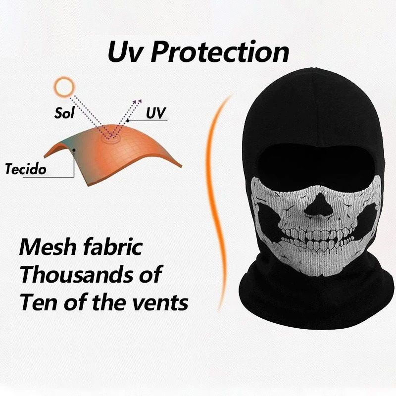 Breathable Full Face Balaclava Mask for Cycling Ski and Outdoor Protection