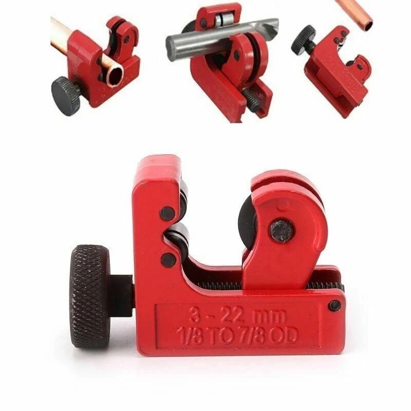 OD Copper Brass Aluminum Mini Pipe Tubing Cutter for HVAC and Plumbing