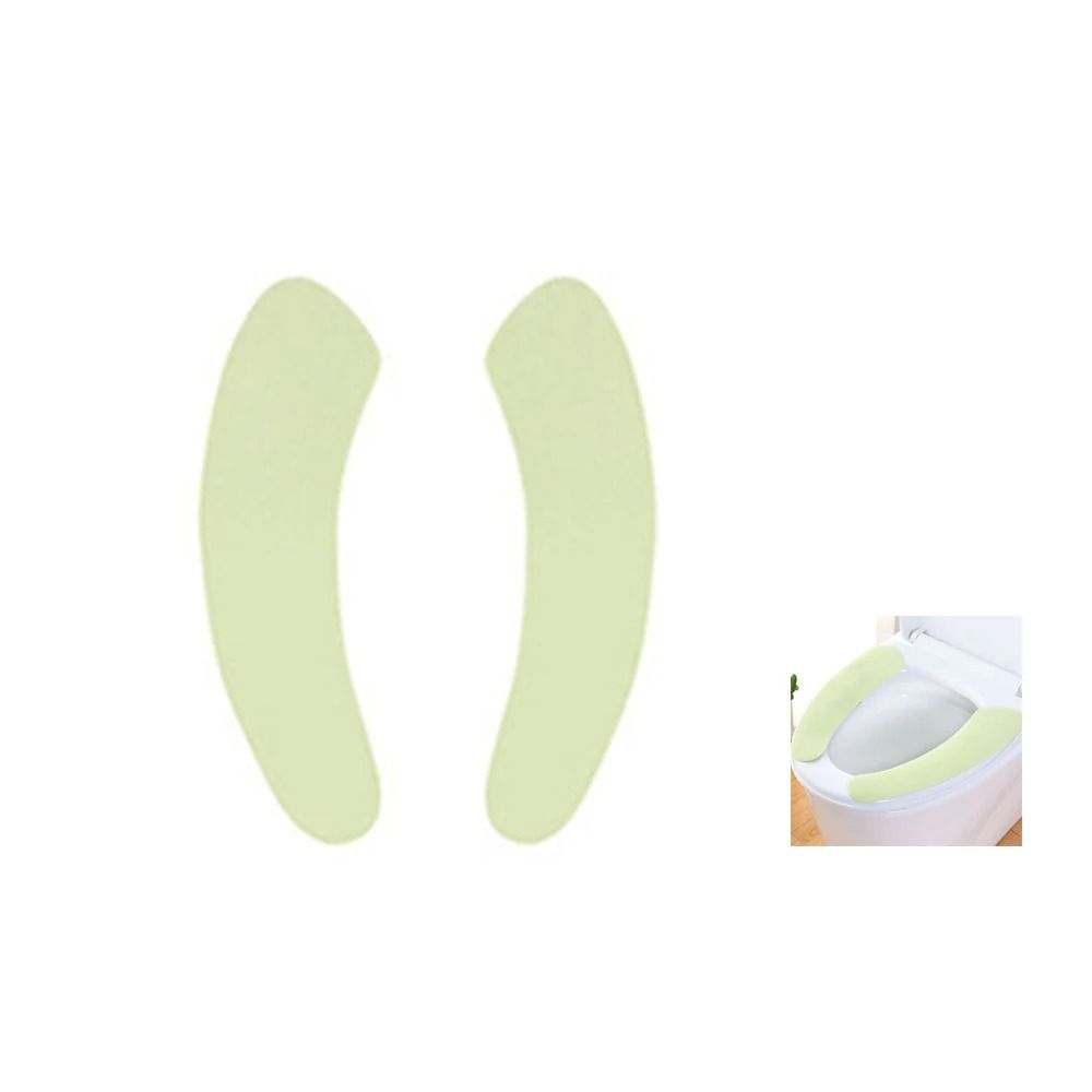 Washable Soft Toilet Seat Cover - Plush, Warm & Sticky Pad