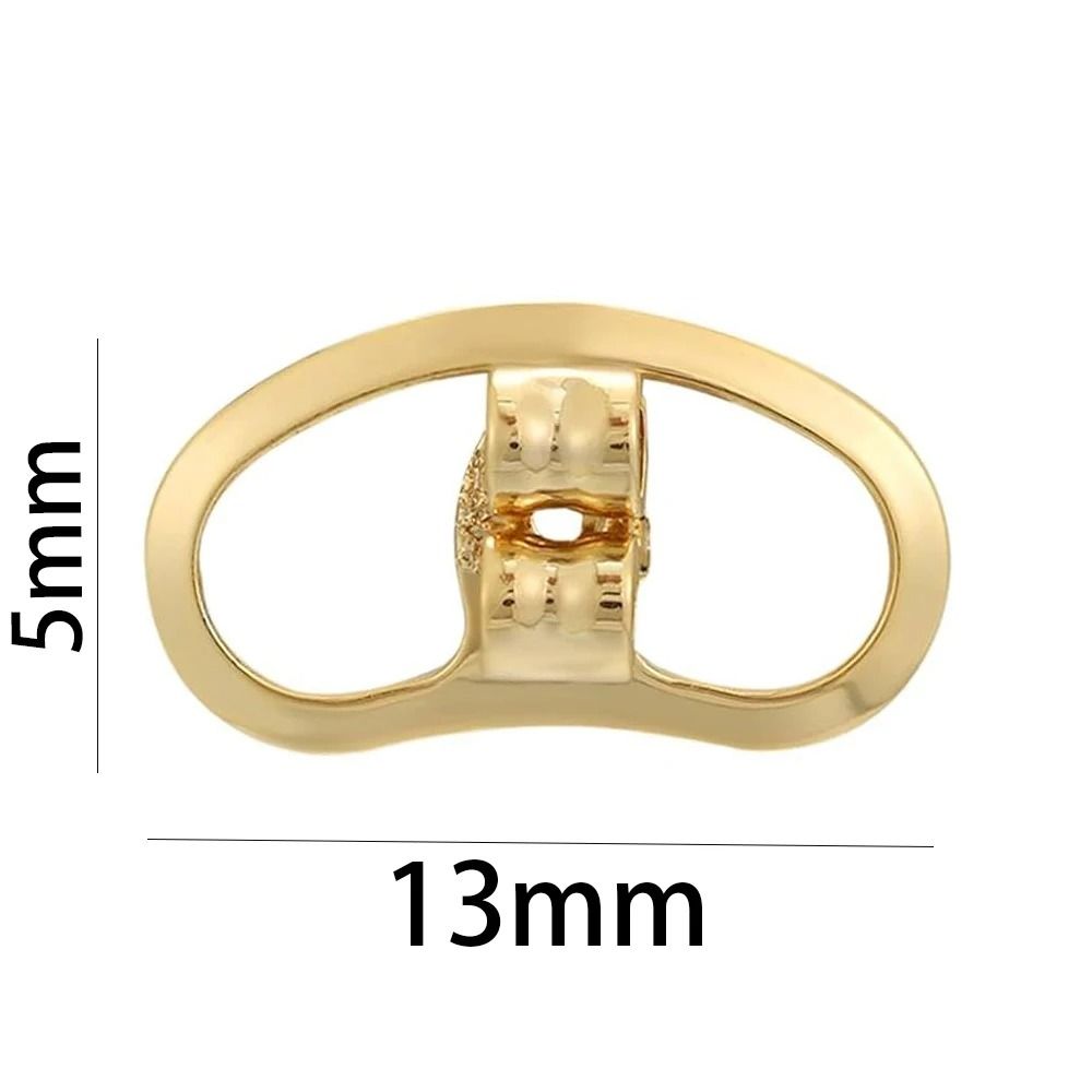 Metal Earring Lifters Backings Safety Fasteners 4 Piece Set