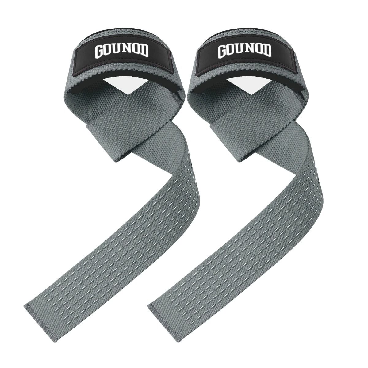 Weightlifting Wrist Straps with Anti-Slip Silicone