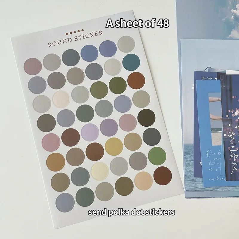 Aesthetic Photo Card Wall Stickers for Room Decor