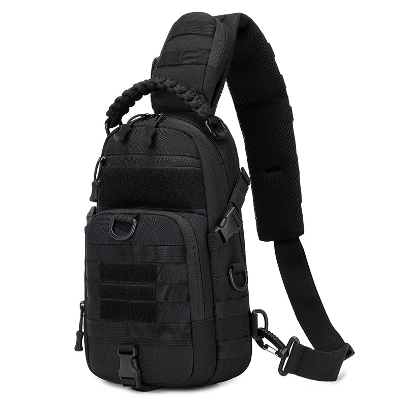 Waterproof Tactical Chest Bag for Men Military Grade Hiking Crossbody Sling Shoulder Pack