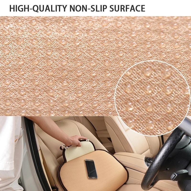 Soft Plush Car Seat Cushion Cover Anti Slip Universal Seat Protector