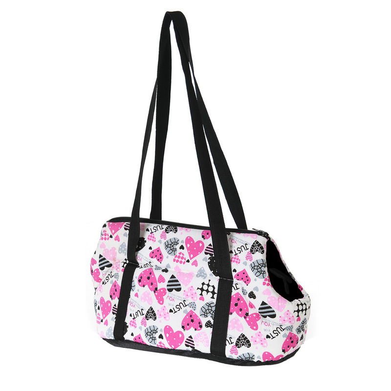Portable Dog Carriers Sling Bag for Small Dogs Cats, Outdoor Travel Puppy Shoulder Bag Cute Pattern