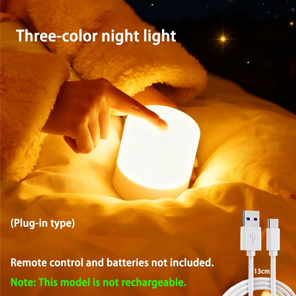 Dimmable Touchscreen RGB Desktop Night Light and Reading Lamp