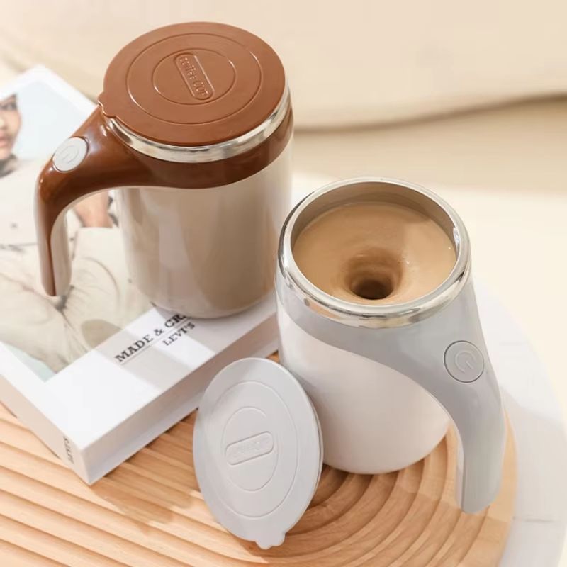 Fully Automatic Mixing Mug – Rechargeable, Wireless Coffee Cup with Warm-keeping Function, Novel Design