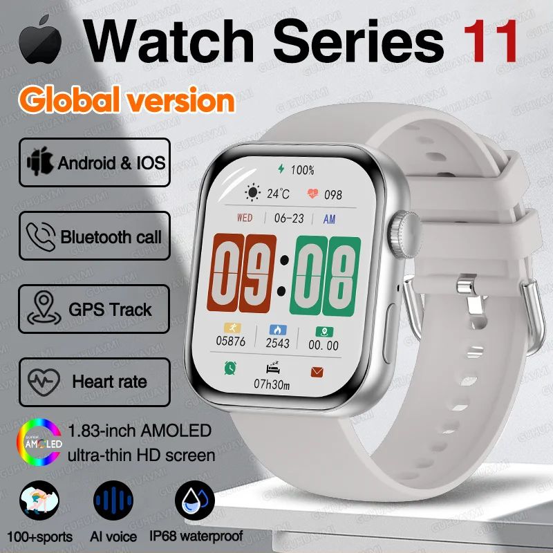 Series 11 AMOLED GPS Smartwatch with Bluetooth Calling