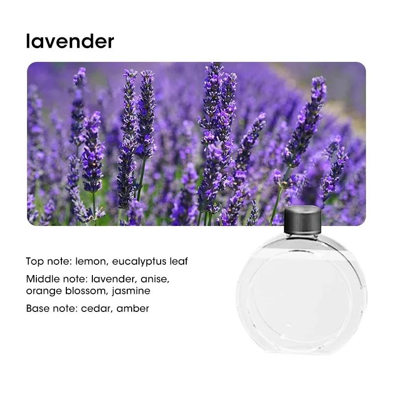 Mini Aromatherapy Diffuser Wall-Mounted Air Purifier Fragrance Humidifier with Lavender / Hilton Oil