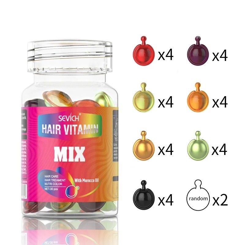 Advanced Hair Vitamin Capsule Treatment Oil