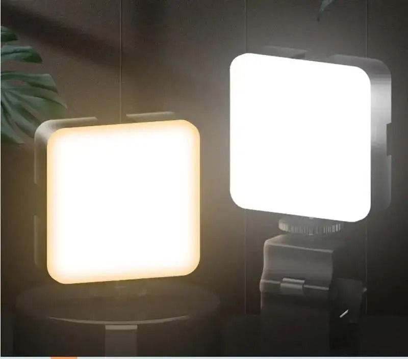 Portable Clip-On LED Selfie and Video Conference Light