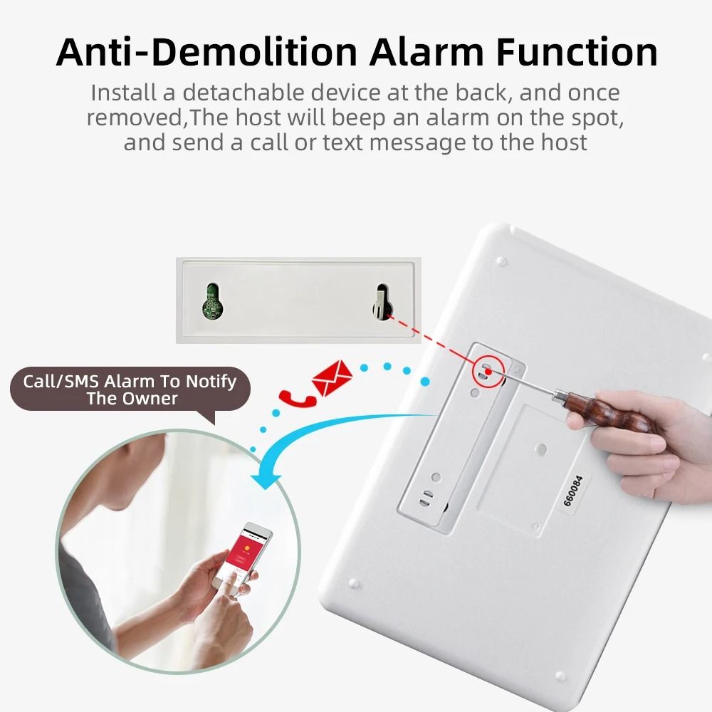 PGST 103 4G WiFi GSM Home Security Alarm System
