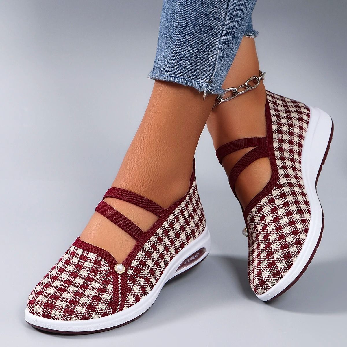Women Breathable Mesh Flat Sneakers Casual Summer Shoes
