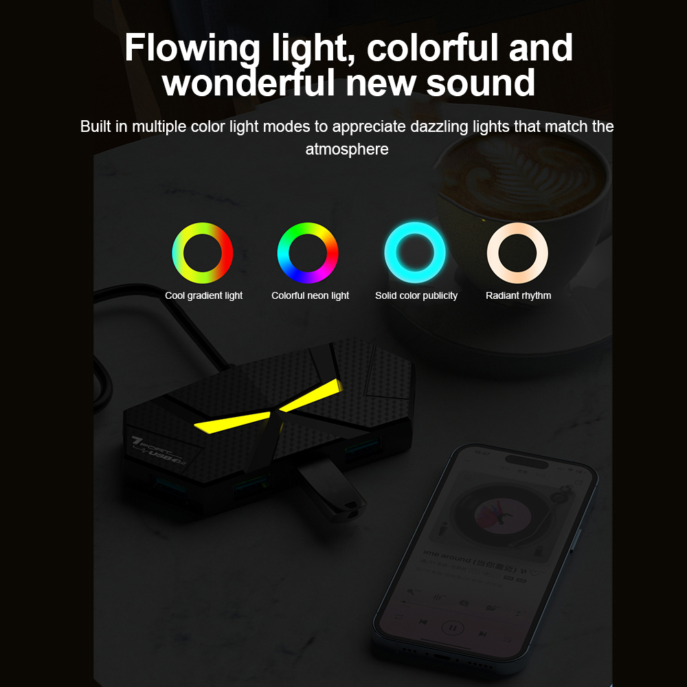 USB 3.0 HUB, USB Docking Station, High-Speed Transmission Adapter