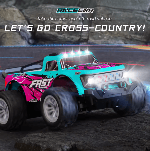 ZWN RC Off Road Car 1 16 1 20 Scale 2.4G Remote Control Climbing Vehicle with LED Lights