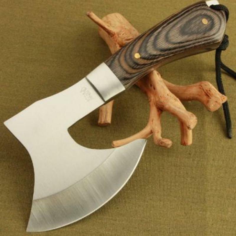 Handmade Stainless Steel Axes Outdoor Camp Kitchen Tool Survival Tomahawk