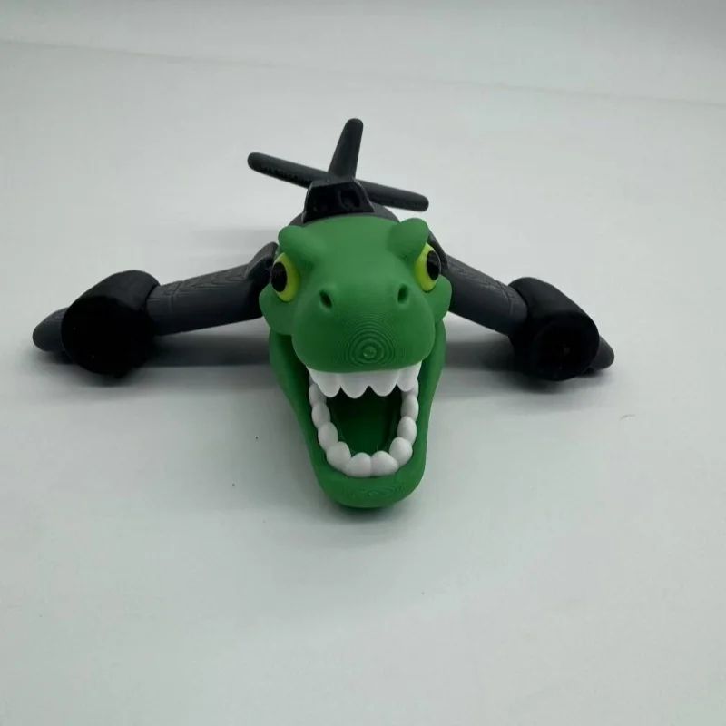 Bombardino Crocodilo Italian Brainrot Figurine, 3D Printed Desk Ornament Meme Collectible