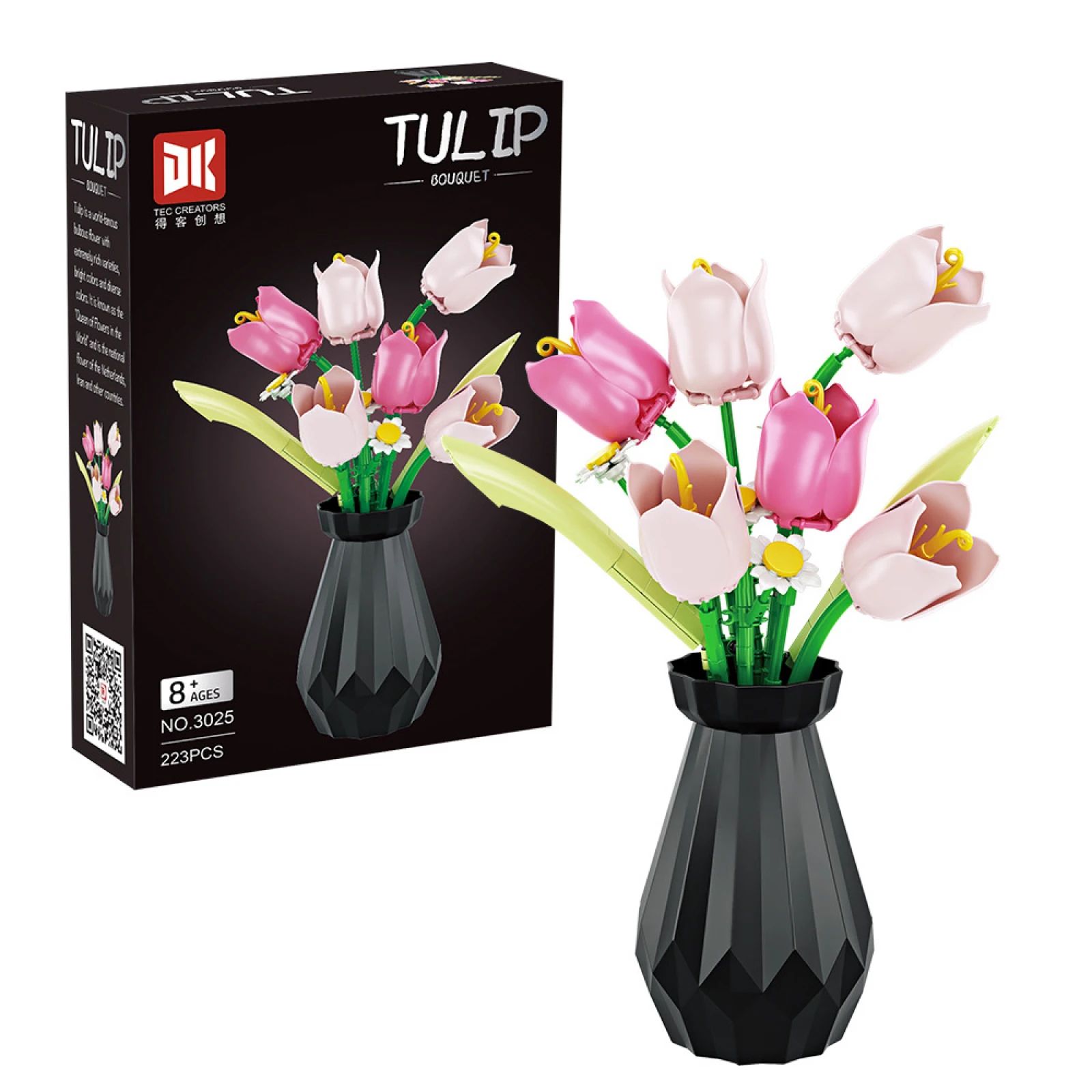 Orchid Flower Block Bouquet