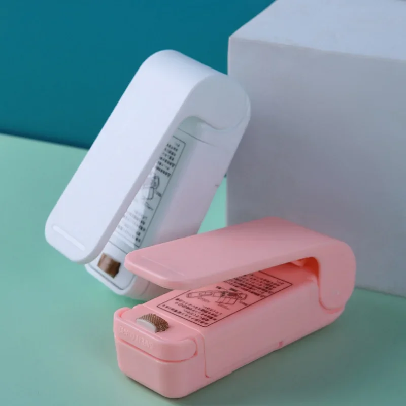 Portable Food Packaging Heat Sealer, Mini Heat Bag Sealing Machine for Thermal Plastic Bag Closure