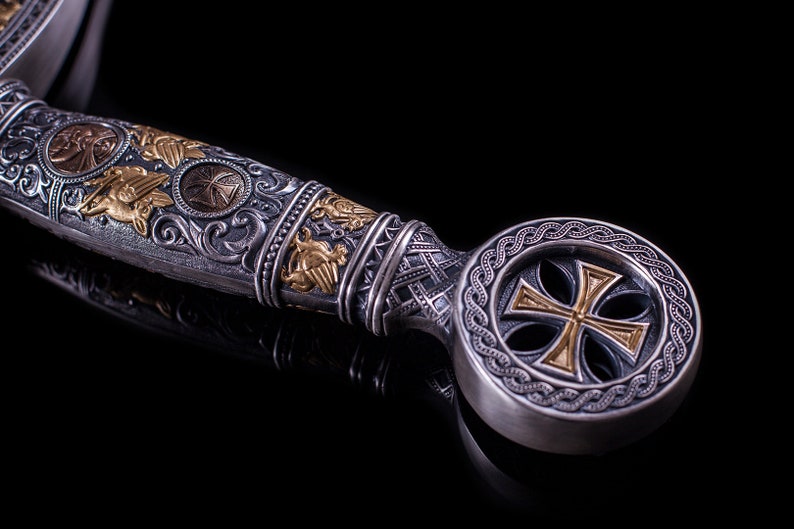 Templar Sword – Historic Crusader Collectible - 41 Inches Medieval Knight Sword – Exclusive Legend Series